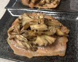 豚ロース肉の味噌漬け焼き♪舞茸のせ作り方4写真