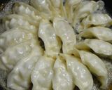 粉チーズで！パリパリ羽根付き餃子の焼き方作り方5写真