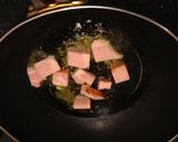 キャベツとベーコンの欧風炒め物作り方1写真