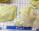 キャベツとハムのスープ作り方1写真