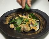 アサリと三葉の焼きうどん作り方11写真