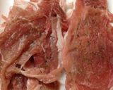 簡単あっさり☆豚肉ハーブ丼作り方2写真