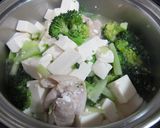 熱々☆ブロッコリー豆腐作り方4写真