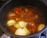 簡単っ♪ごろり野菜のモグモグ食べるスープ作り方3写真
