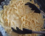 生パスタのソース①　チーズカルボナーラ♡作り方3写真