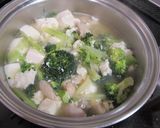 熱々☆ブロッコリー豆腐作り方5写真