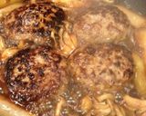２種類のハンバーグ・すき焼き風とトマト味作り方10写真