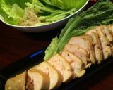 レンジで簡単！胸肉で柔らか鶏チャーシュー作り方8写真