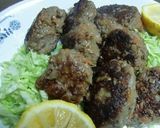 ガッツリ食べたい人参入りのハンバーグ♬作り方4写真