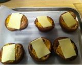 ☆しいたけ カレーのせオーブン焼き☆作り方3写真