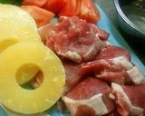 母の味・豚ひれのパイナップル焼き作り方1写真
