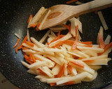 焼き肉のたれで☆じゃがいものきんぴら風作り方3写真