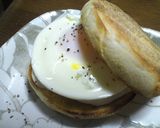 [簡単]焼かない目玉焼きサンド!作り方4写真