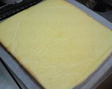 簡単☆フワフワ～☆黄桃缶のロールケーキ作り方17写真