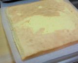 簡単☆フワフワ～☆黄桃缶のロールケーキ作り方20写真