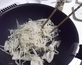 たっぷりしょうがと鶏肉の炒め物　タイ風作り方6写真