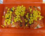 ルクエでチーズon蒸野菜作り方2写真