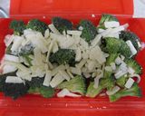 ルクエでチーズon蒸野菜作り方3写真