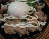 ★子供が喜ぶ★豚マヨ丼★作り方2写真