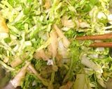 白菜の簡単サラダ作り方3写真