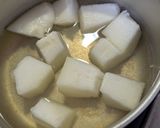 簡単★晩御飯！冬瓜のお味噌汁作り方2写真