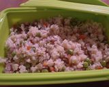 ランチにぴったり　焼肉のタレで簡単ピラフ作り方4写真