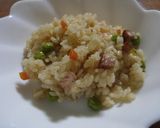 ランチにぴったり　焼肉のタレで簡単ピラフ作り方5写真