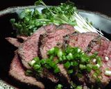 フライパンで簡単！牛肉のたたき作り方6写真