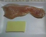 お弁当にチーズチキンカツ作り方1写真