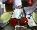 お弁当にも　アジの梅煮作り方3写真