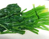 ほうれん草とオクラのゴマ和え☆からし＋作り方5写真