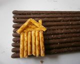 星降る夜も❤のお家でラブポッキー作り方4写真