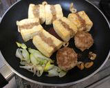 豆腐ステーキ✿挽肉を挟んでメインおかず♪作り方12写真