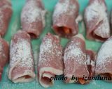 生姜焼きのお肉で♪野菜とんかつ作り方3写真