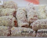 生姜焼きのお肉で♪野菜とんかつ作り方4写真