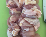鶏とあげと野菜のぽん酢煮炒め作り方4写真