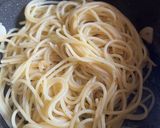 大葉と明太子のパスタ作り方2写真