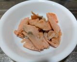 鮭のオープンサンド作り方1写真