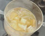 さつまいもと厚揚げとワカメのお味噌汁作り方2写真