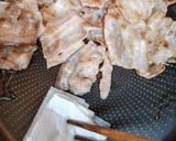 簡単ランチ！春キャベツ豚バラの塩だれ豚丼作り方5写真