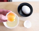 えびとブロッコリーの☆ふわっと卵白炒め♪作り方1写真