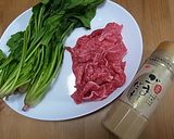ごまだれで簡単しゃぶしゃぶサラダ☆作り方1写真