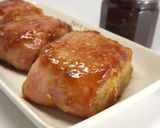 お餅リメイク！コク旨ベーコン巻き作り方7写真
