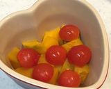 簡単☆かぼちゃとトマトのチーズ焼き作り方2写真