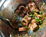 塩麹×葱・魚ニソのわさび風味のトースト作り方2写真