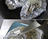 塩麹【豚の粕漬けホイル焼き】1押し。作り方13写真