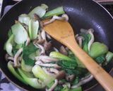 簡単♪チンゲン菜と玉子のオイスター炒め作り方4写真