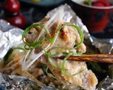 塩麹【豚の粕漬けホイル焼き】1押し。作り方17写真