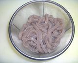 こんにゃくユッケ作り方1写真
