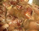 豚肩ロース肉でホロホロ〜の角煮(^ ^)作り方3写真
